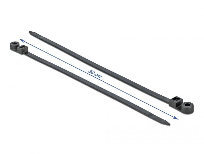 Opaska kablowa Delock 18952, poliamid, 10 szt.-2