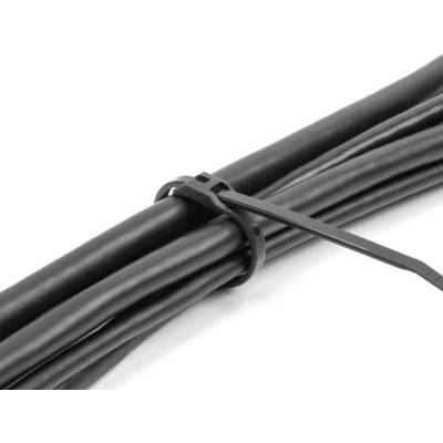 Delock 19465 Opaska kablowa czarny stabilizacja termiczna, konstrukcja elastyczna, Środek zmniejszający palność, produkt-4