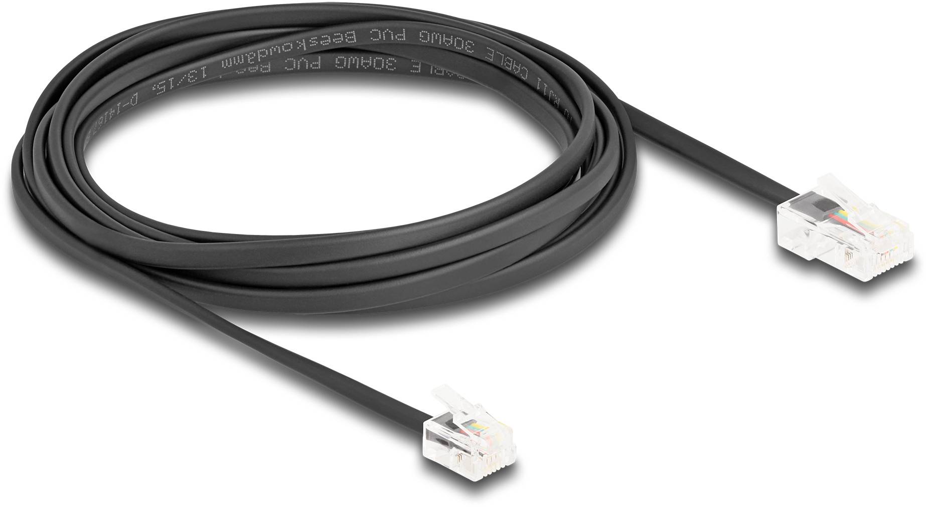 kabel telefonu Delock Delock - Telefonkabel - RJ-45 (M) zu RJ-11 (M) 88037, 3 m-2