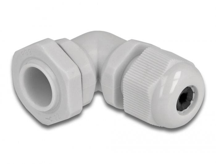 Delock 60295 kątowa PG9 tworzywo sztuczne szary 1 szt.-1