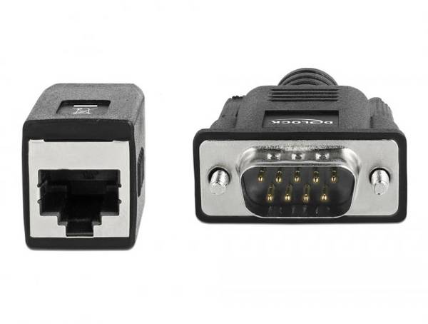 adapter VGA, RJ45 Delock 63999 63999, 20 cm