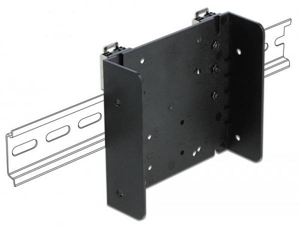 Delock 66292 Adapter szyny DIN do montażu na szynie DIN 1 szt. torba