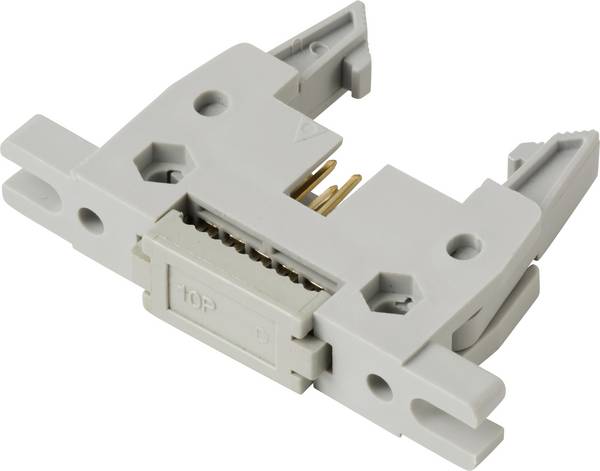 TRU COMPONENTS TC-13537780 Złącze męskie z długą dźwignią do usuwania Wymiary siatki: 2.54 mm Ilość pinów: 10 Ilość rzędów: 2 1 szt.