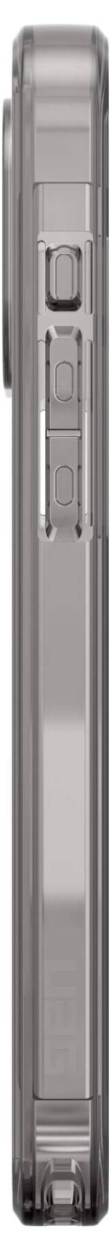 Widok z boku nowoczesnego smartfona w ciemnej obudowie, przedstawiający przyciski po prawej stronie.