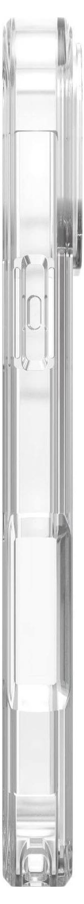 Przezroczysty pojemnik z tworzywa sztucznego o kształcie cylindrycznym; prawdopodobnie opakowanie ochronne na długopis lub podobny produkt.