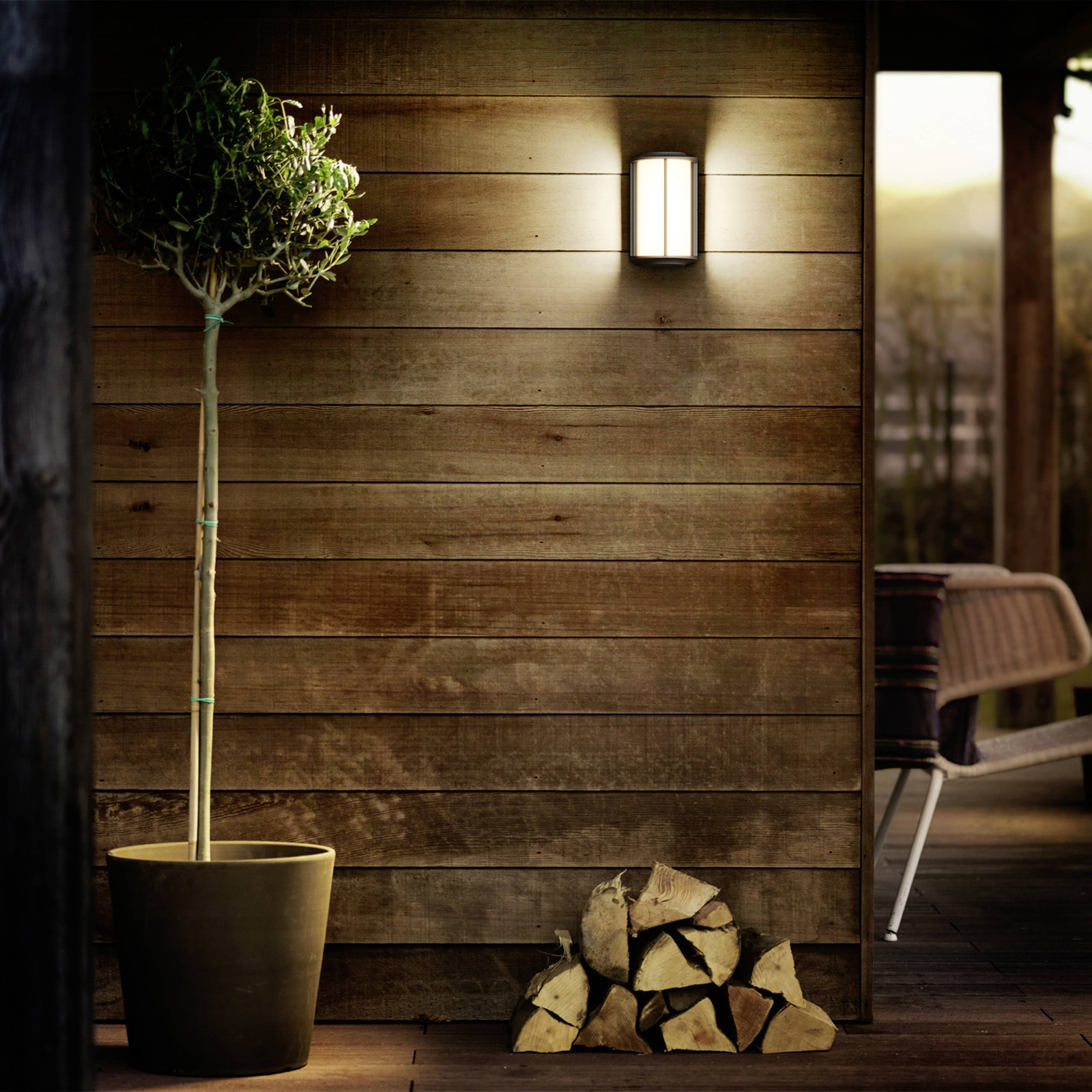 Настінний світильник Philips LED Reese для вулиці 929004140801 4,3 Вт 800,00 лм IP44