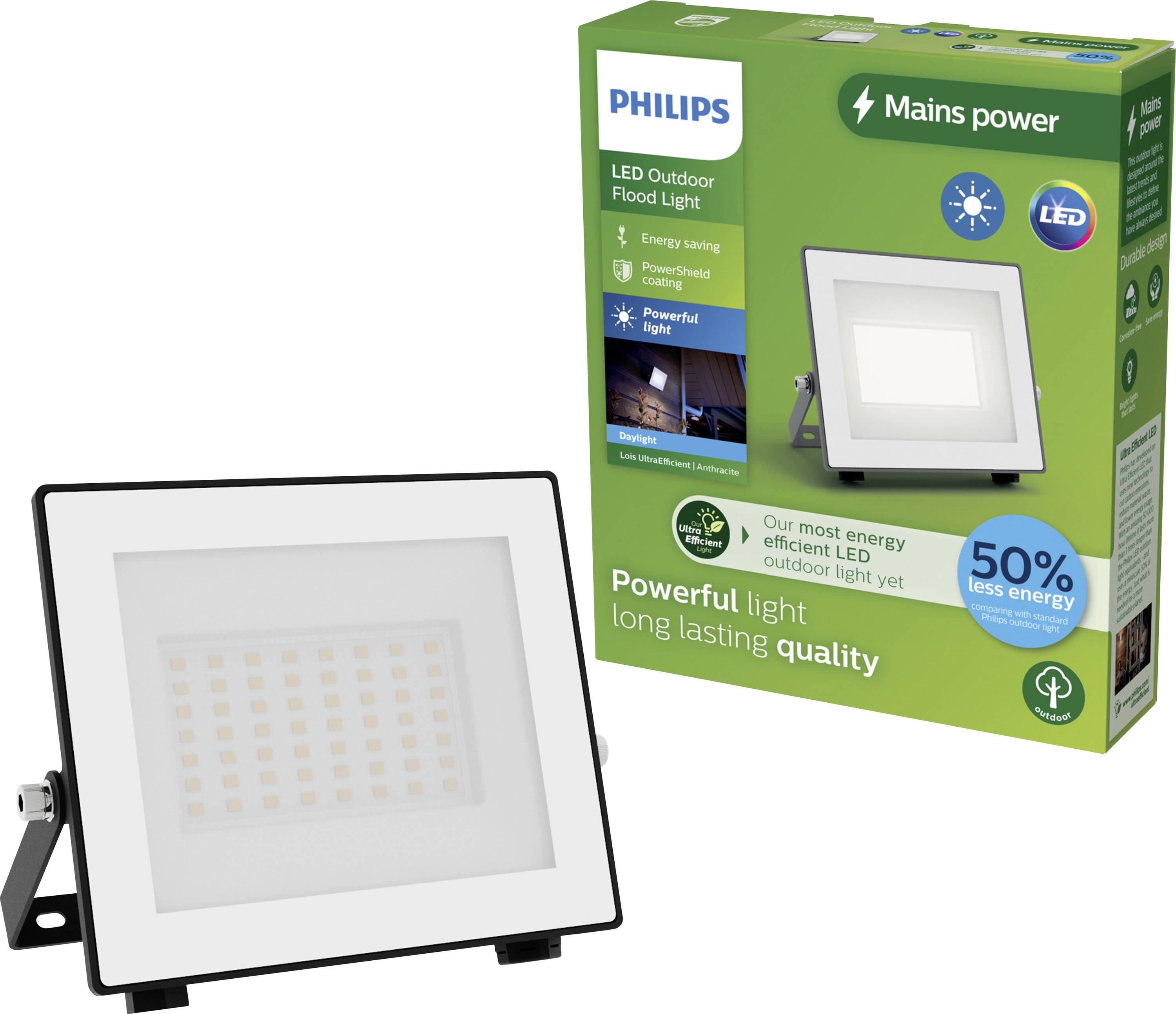 Philips LED Lois 929004642901 Вуличний світлодіодний прожектор 14 Вт Колір світлодіода: холодний білий