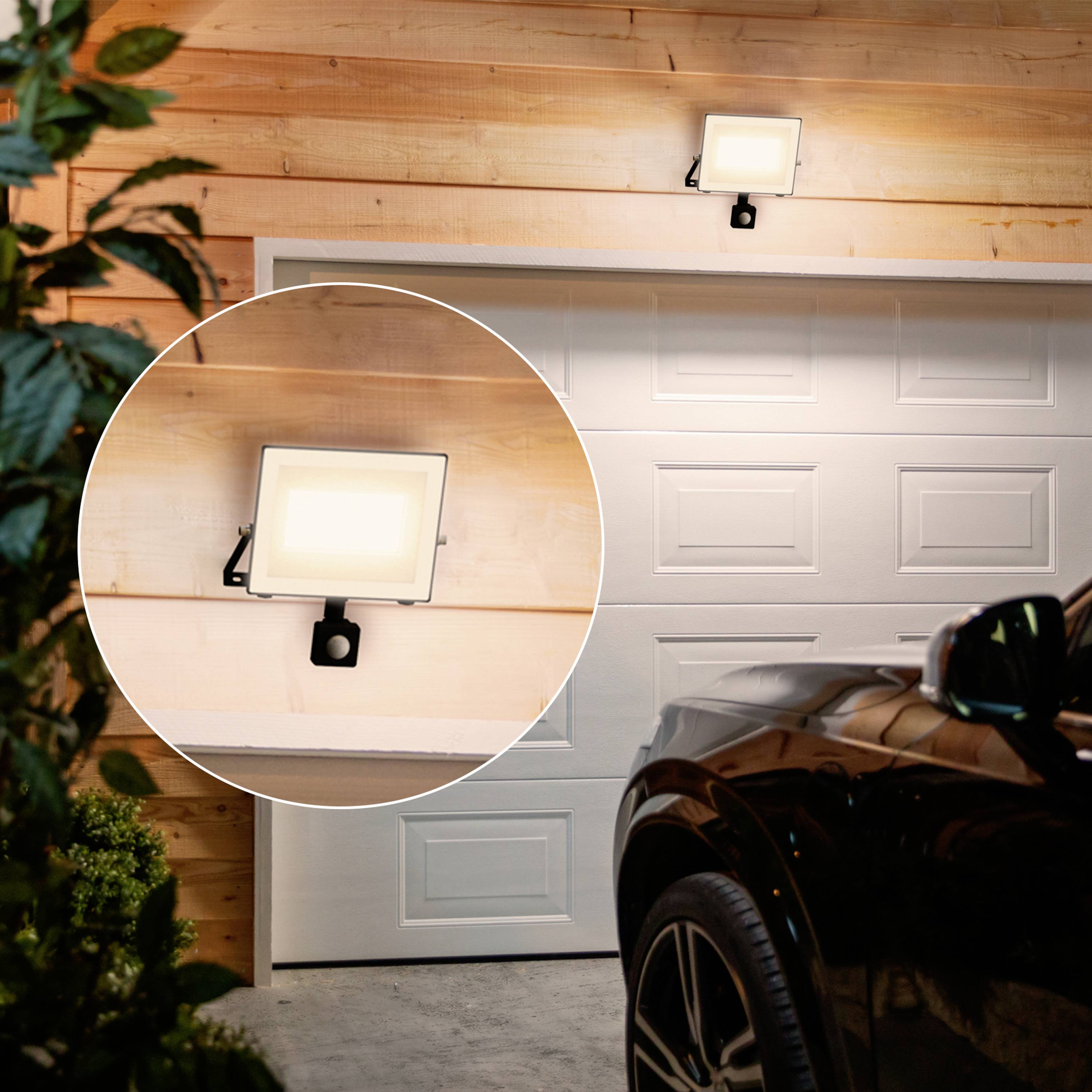 Philips LED Lois 929004643401 Вуличний світлодіодний прожектор з датчиком руху 24 Вт Колір світлодіода: теплий білий