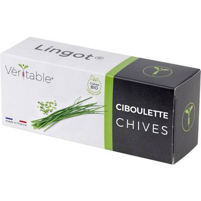 Veritable Opakowanie uzupełniające do ogrodu wewnętrznego Lingot Schnittlauch - Organic 128 mm 1 szt.