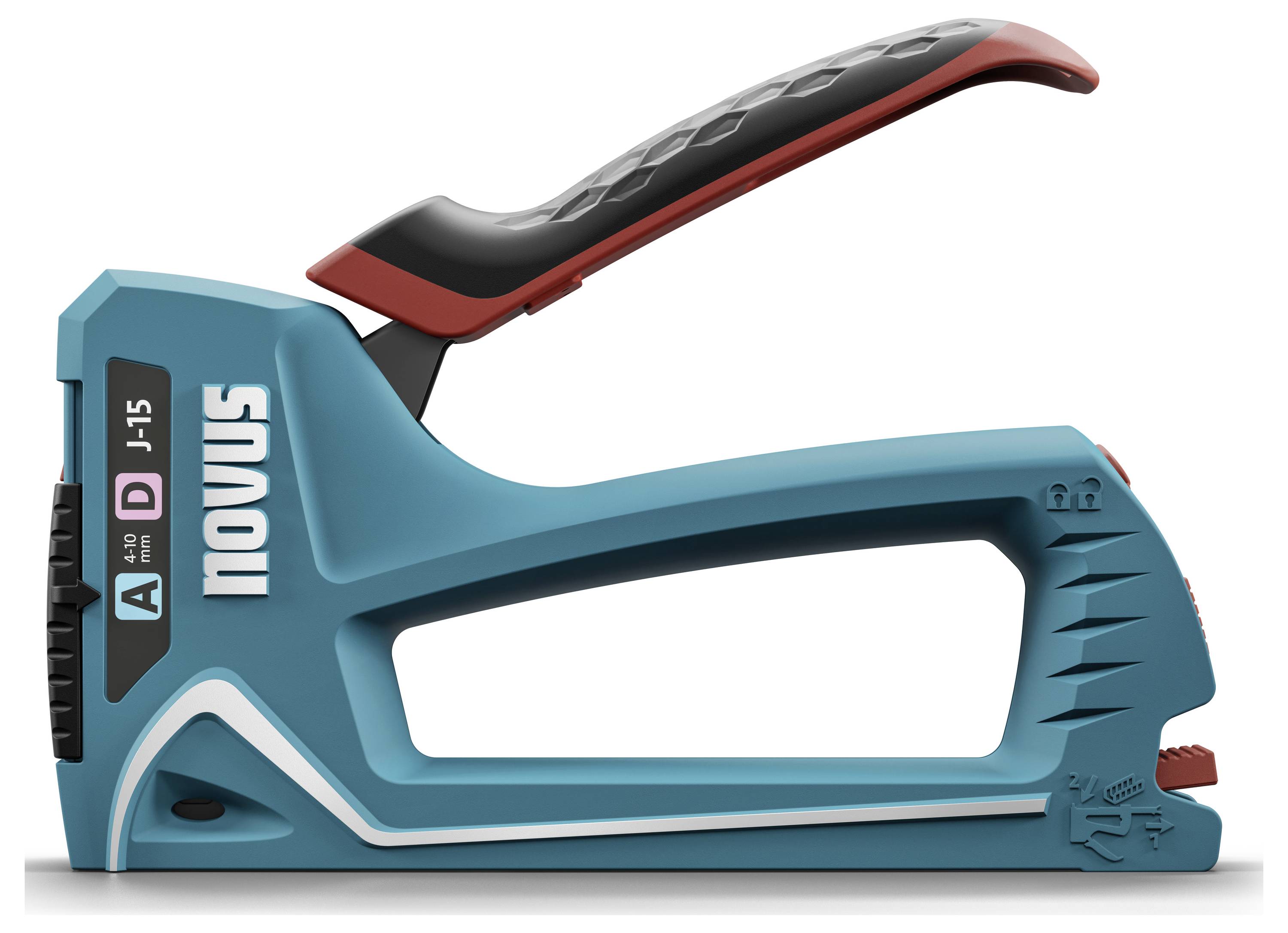 Ручний степлер Novus Tools 030-0457, довжина скоб 4 - 10 мм