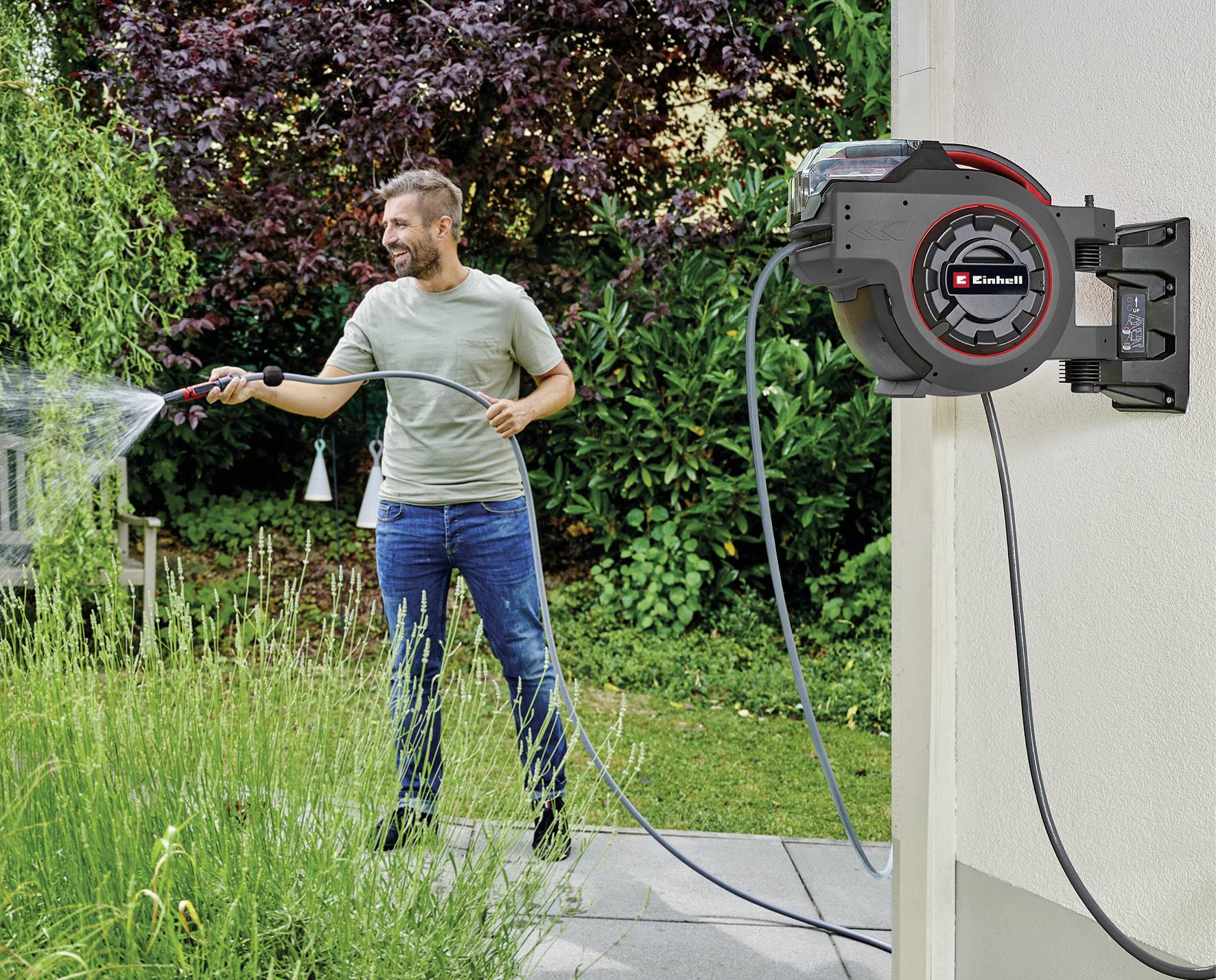 Шланг Einhell 4173773 GE-HR 18/30-1 Li-Solo 555 мм, 1 шт., сріблясто-сірий