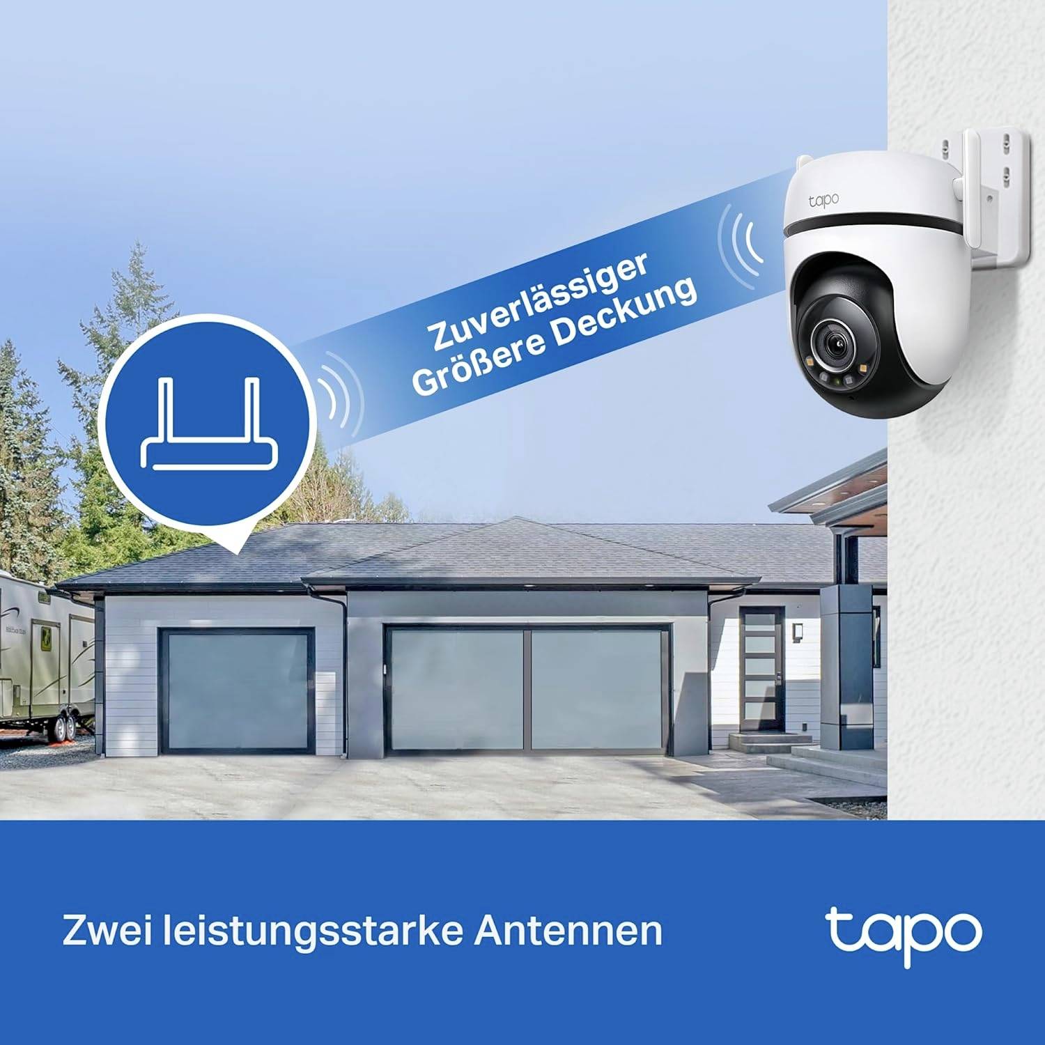 IP камера спостереження TP-LINK C520WS TAPO C520WS LAN, WLAN 2560 x 1440 px