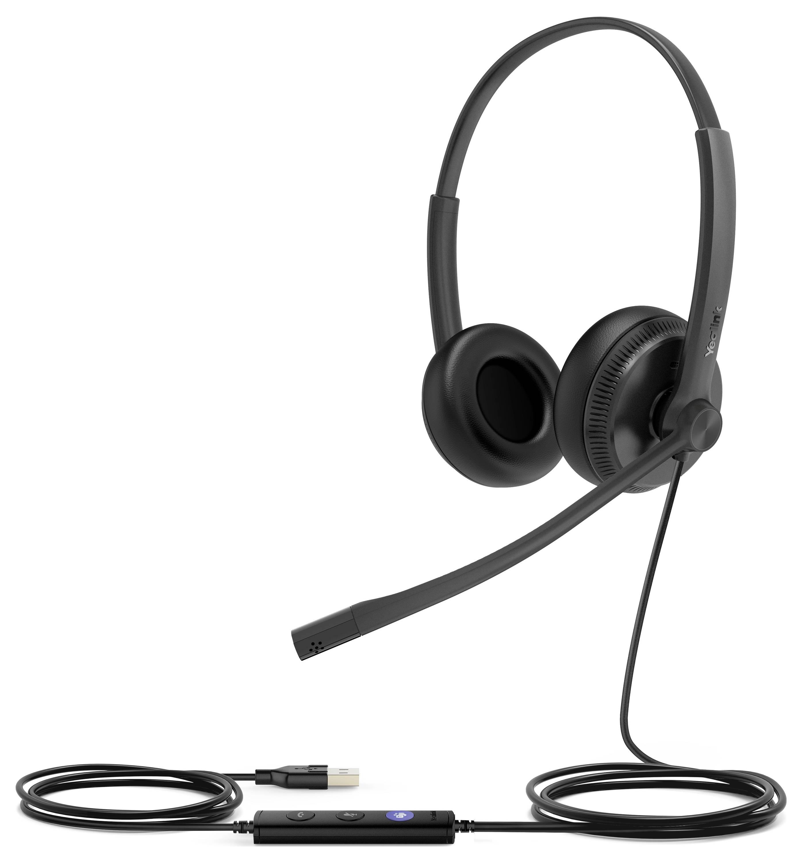 Yealink Yealink USB Headset UH34 Dual Teams Słuchawki nauszne czarny-2