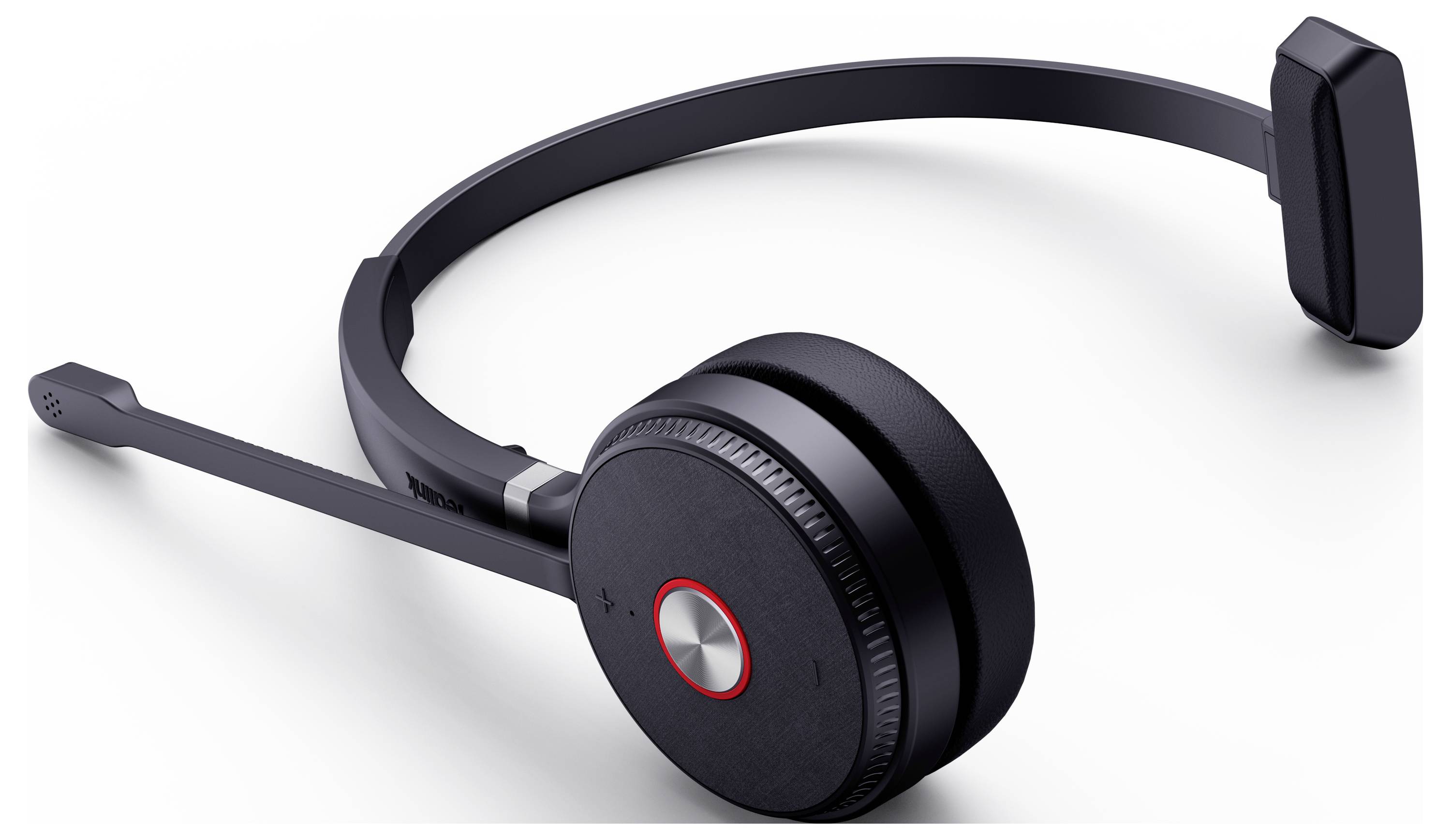 Yealink Yealink WH62 Mono - Headset - On-Ear - DECT - kabellos Słuchawki nauszne czarny-1