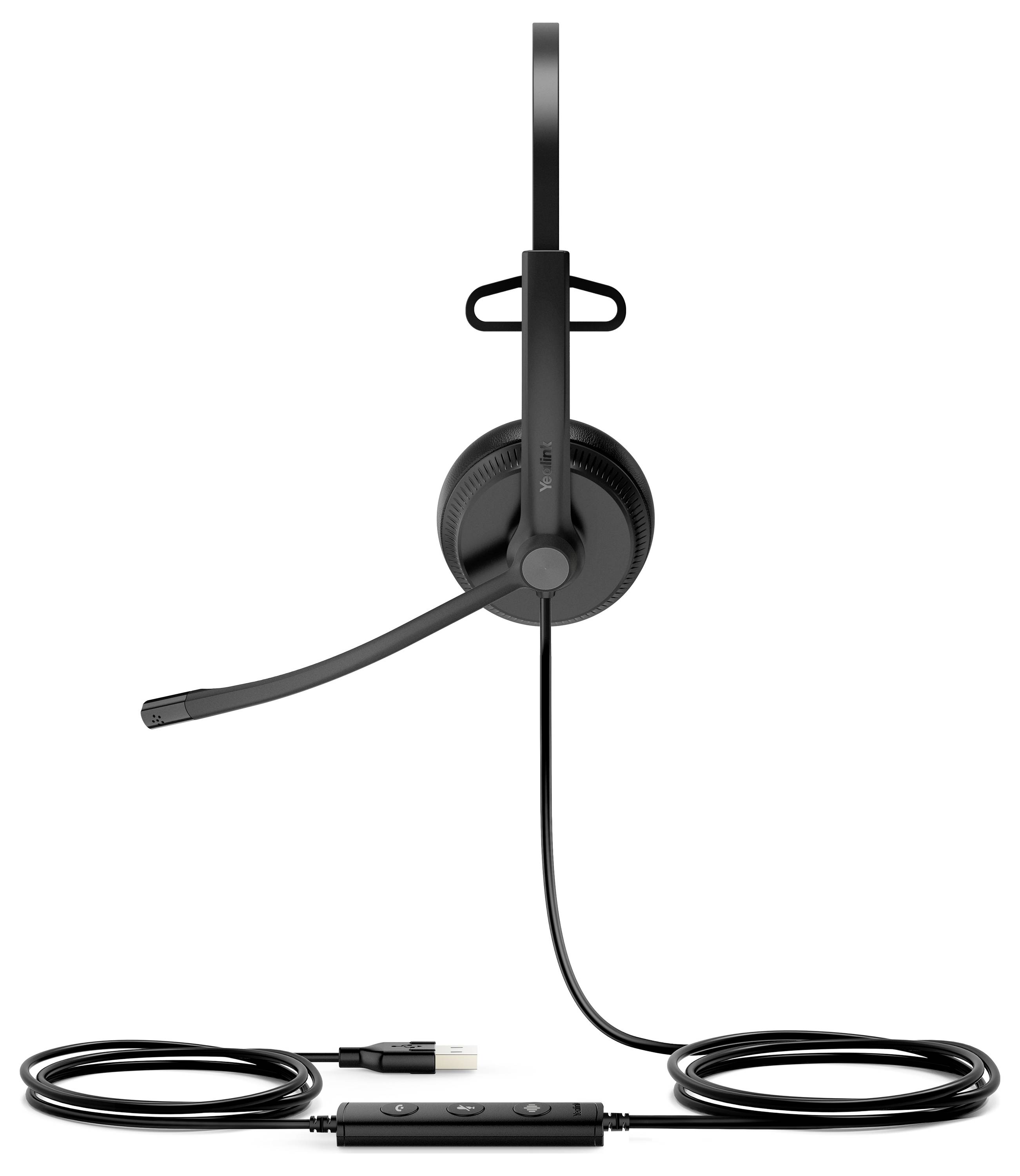 Yealink Yealink USB Headset UH34 Mono UC Słuchawki nauszne czarny-1