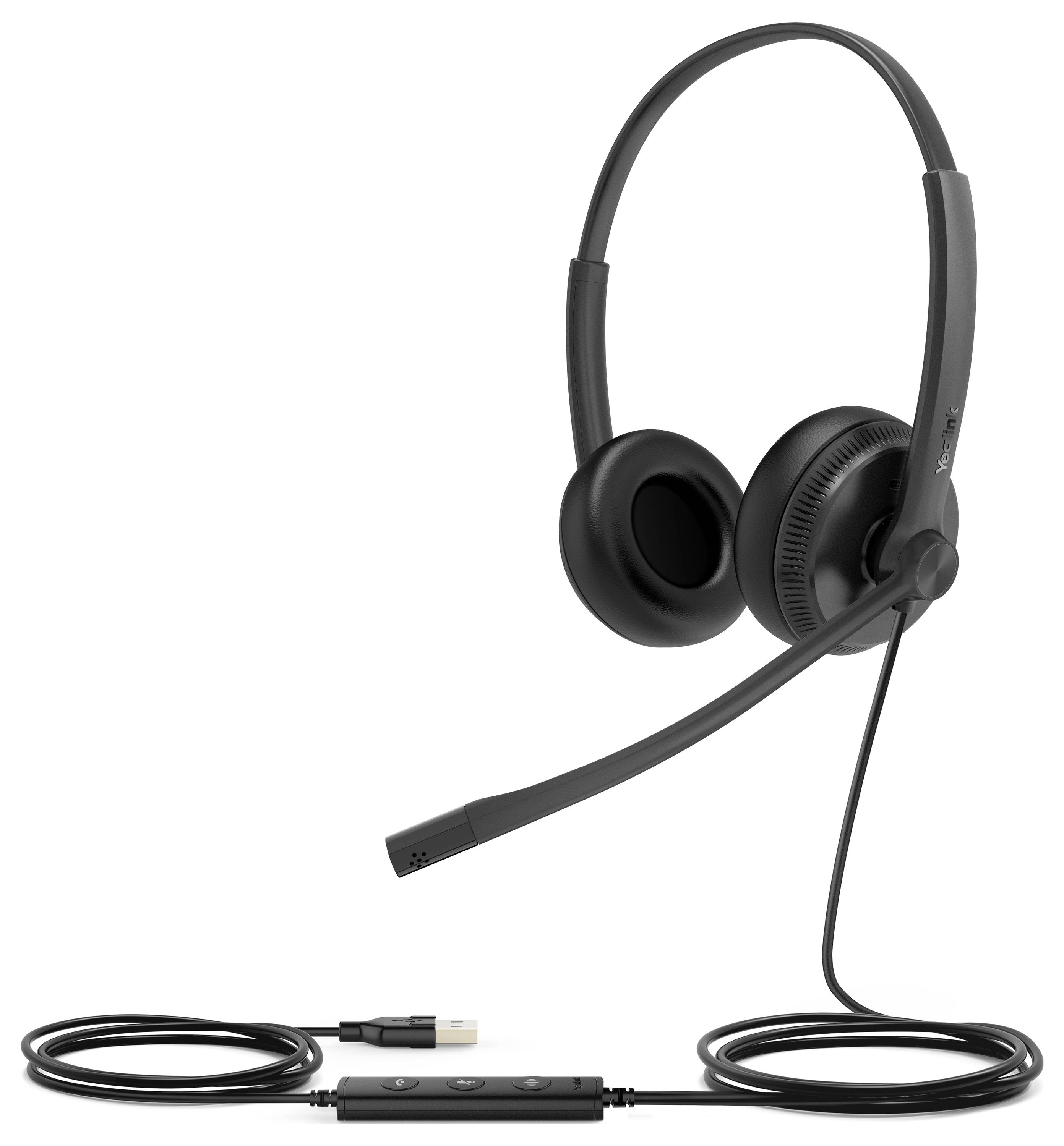 Yealink Yealink USB Headset UH34 Dual UC Słuchawki nauszne czarny-2