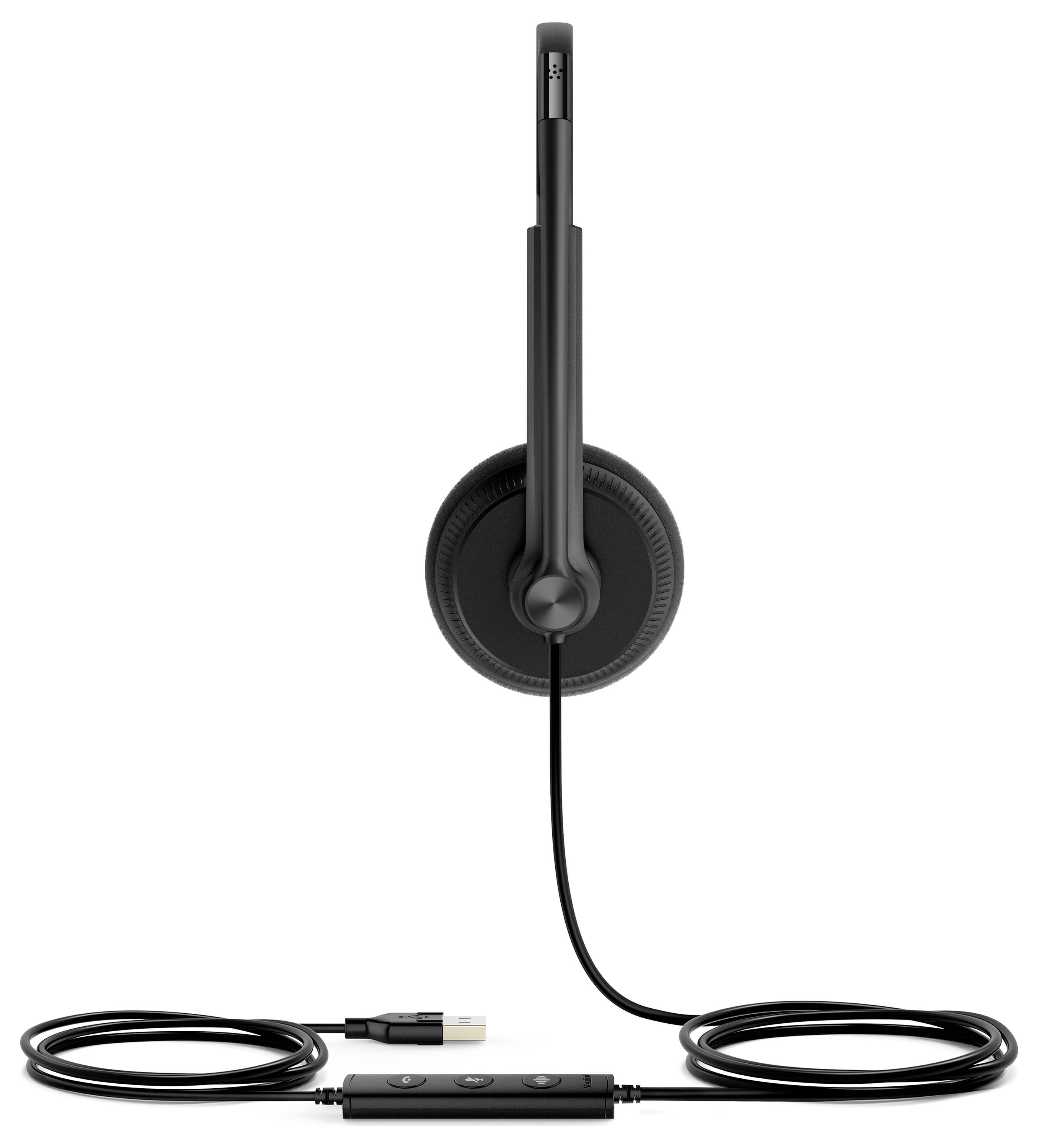 Yealink Yealink UH34 Lite Dual - Headset - On-Ear - kabelgebunden Słuchawki nauszne czarny-2
