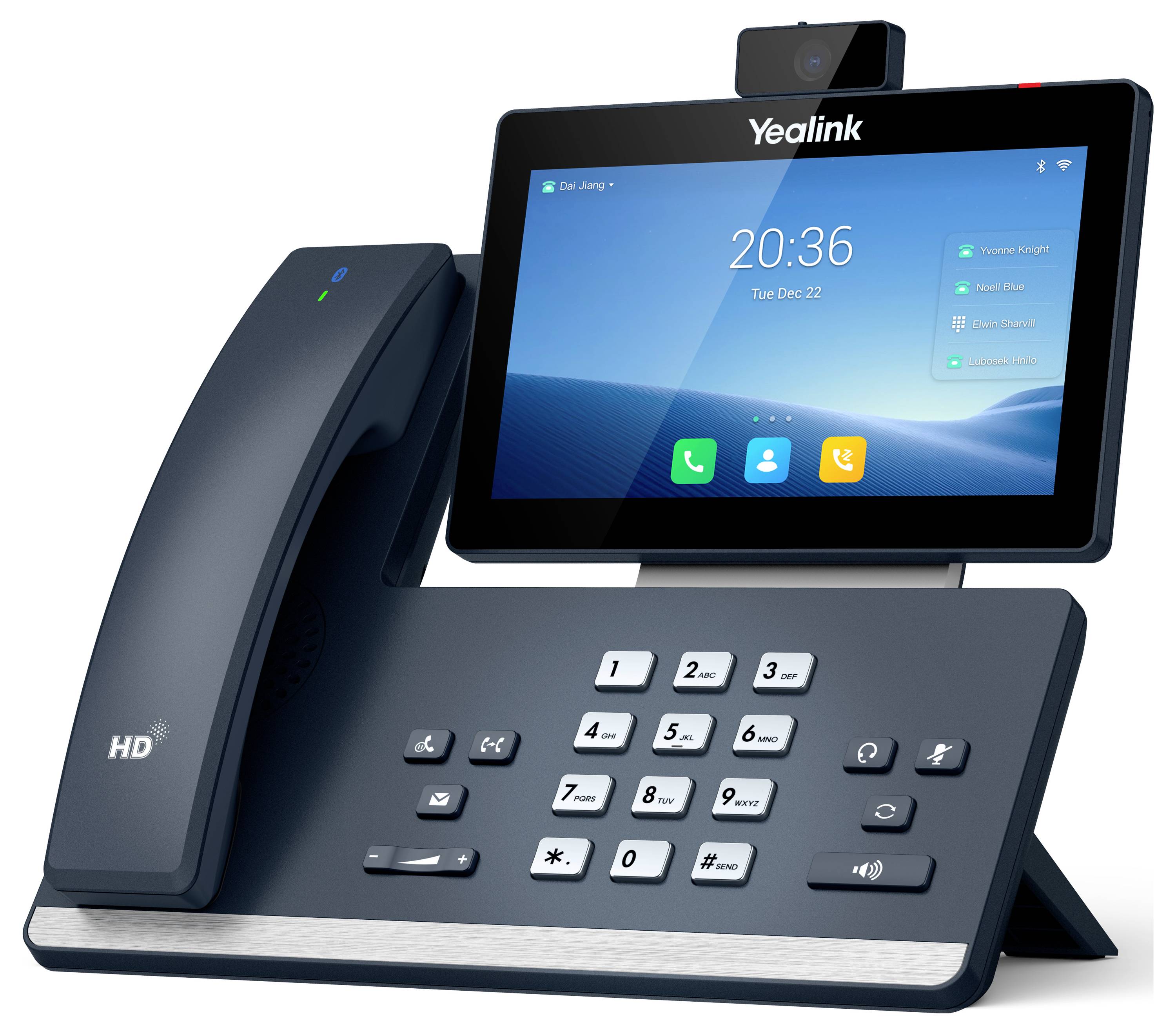 Yealink Yealink IP Telefon SIP-T58W Pro mit Kame Wideotelefon IP szary-1