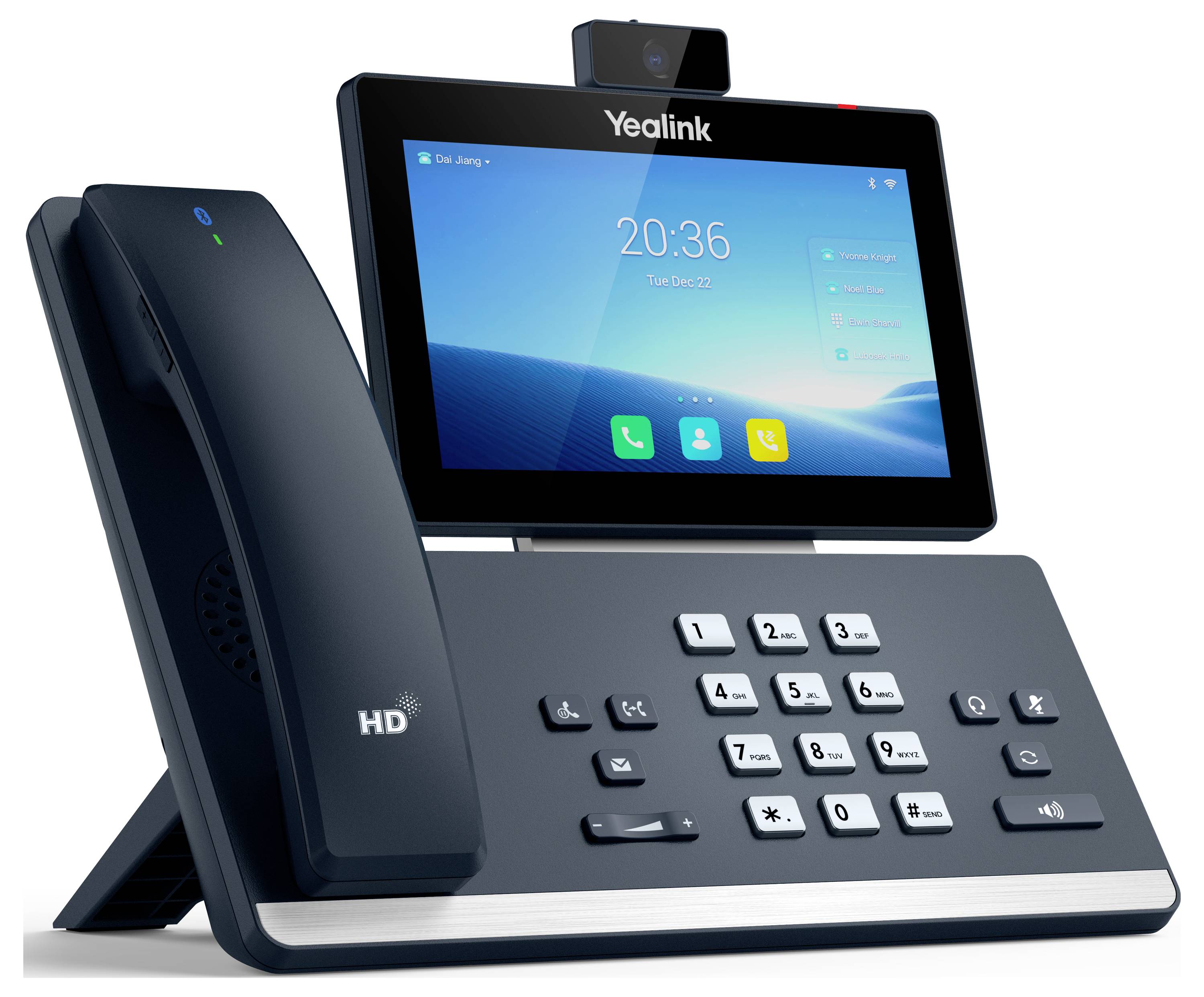 Yealink Yealink IP Telefon SIP-T58W Pro mit Kame Wideotelefon IP szary-2