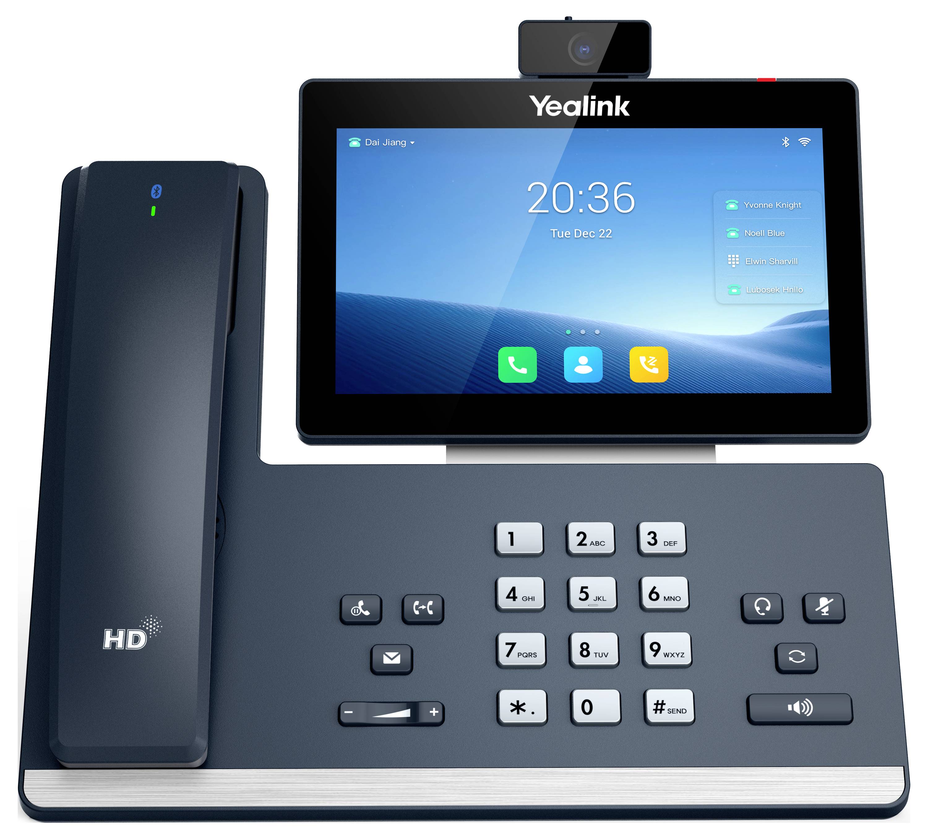 Yealink Yealink IP Telefon SIP-T58W Pro mit Kame Wideotelefon IP szary-3