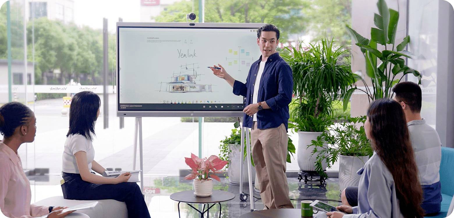 Yealink Yealink MeetingBoard65 schwarz (Spedition) System konferencyjny czarny-5