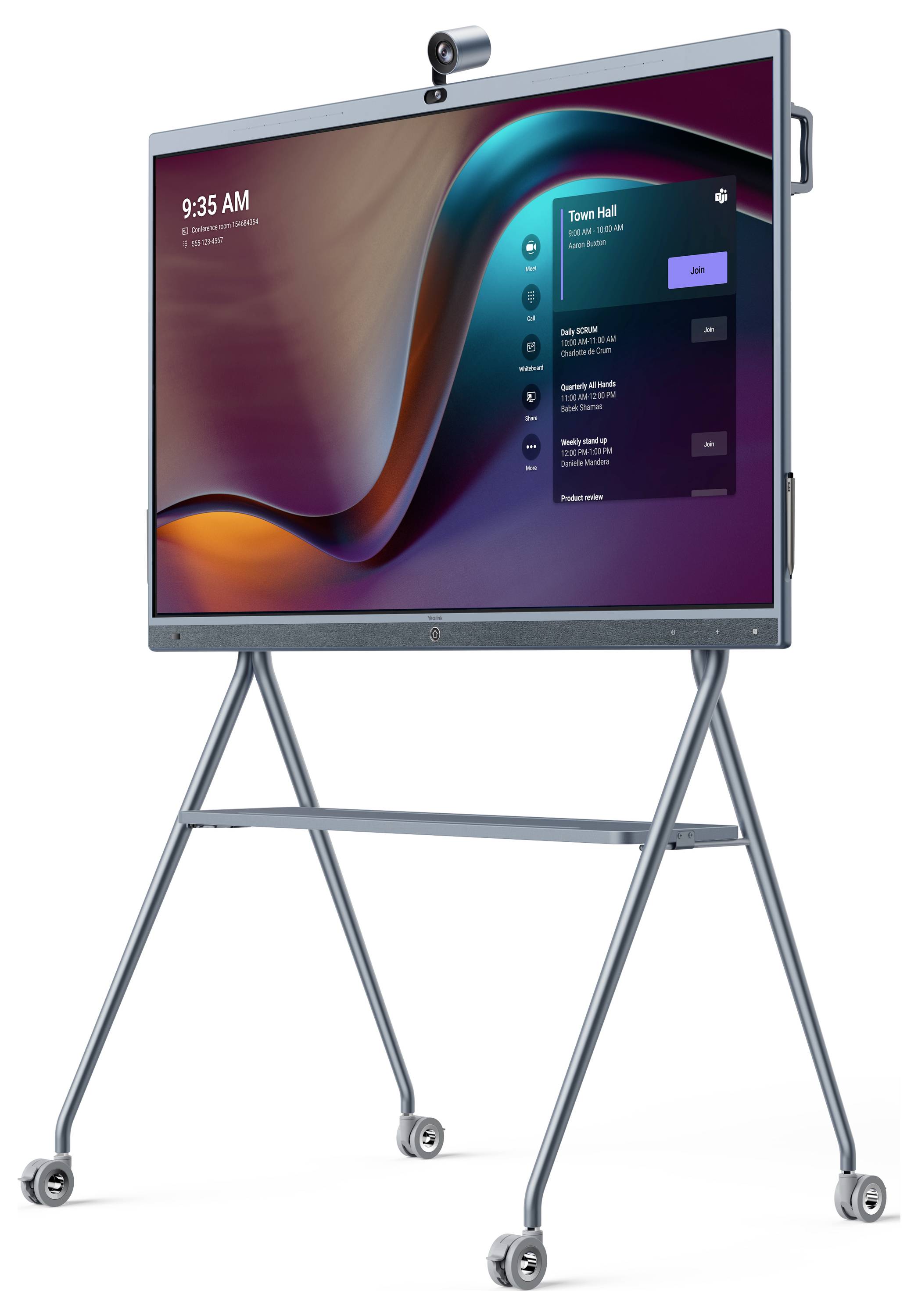 Yealink Yealink MeetingBoard65 schwarz (Spedition) System konferencyjny czarny-3