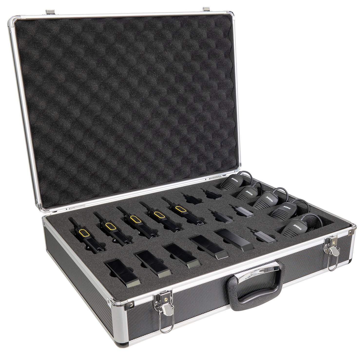 MAAS Elektronik Team-Set PT-375 KEP-360-K 150112 PMR Radio Set 5 шт.