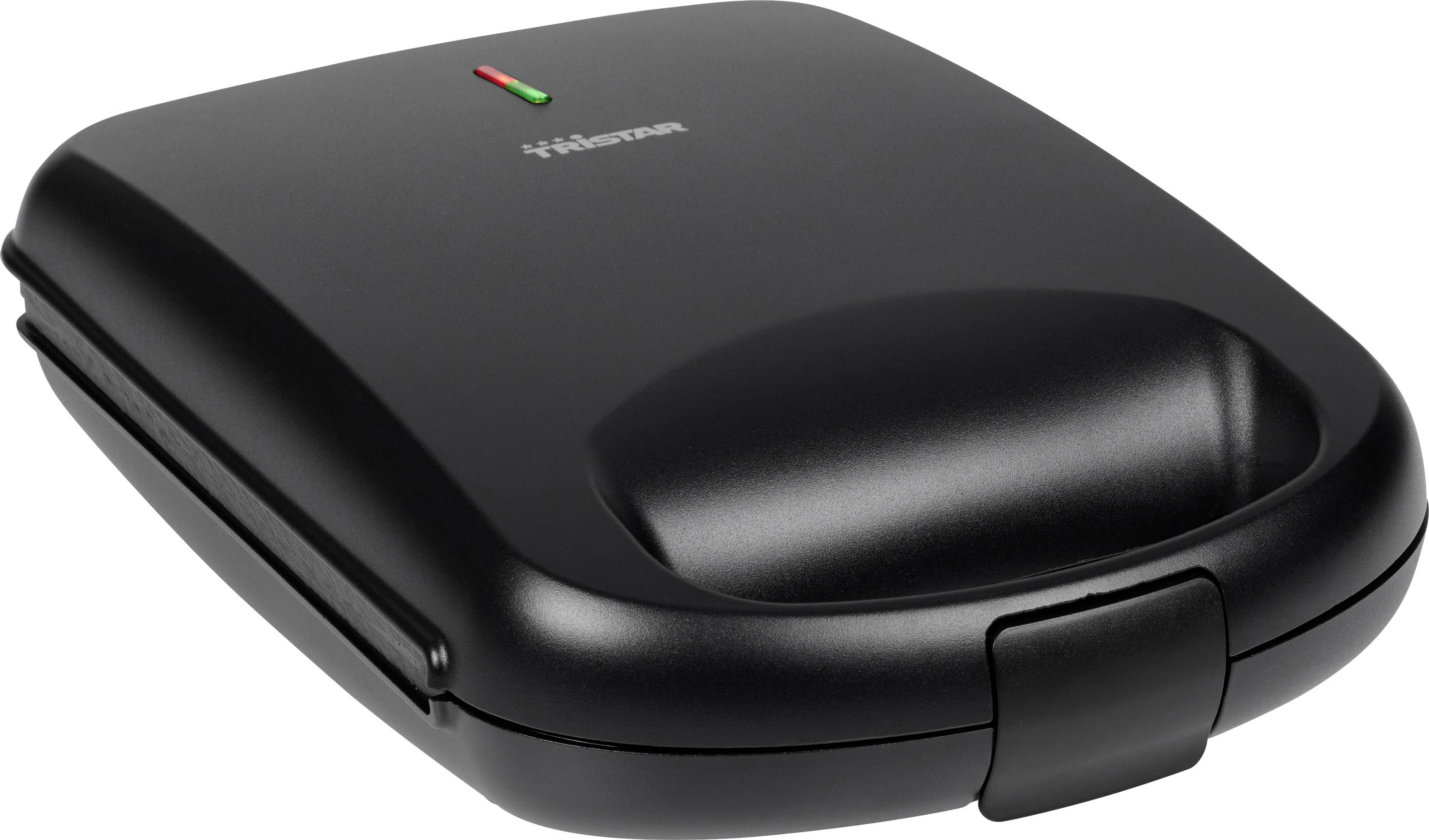 Сендвічниця Tristar neu, антипригарне покриття, захист від перегріву, чорний колір