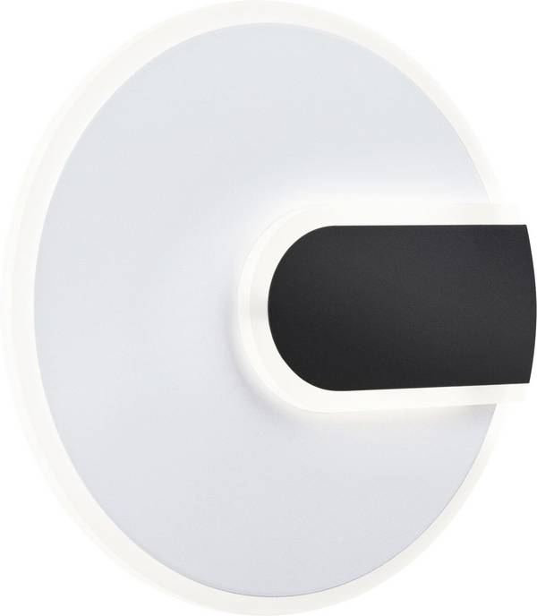 Lampa ścienna LED Paulmann  71169 9 W biały, czarny 1210 lm