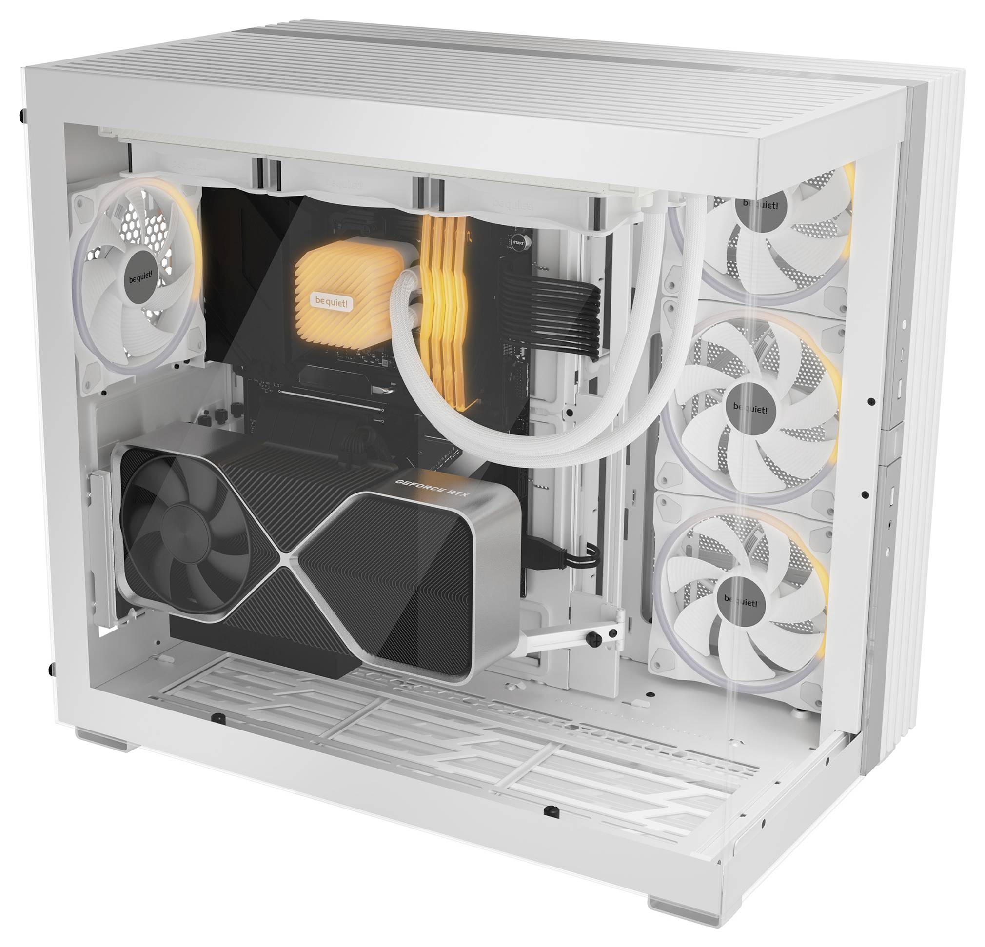 Корпус для комп'ютера BeQuiet LIGHT BASE 900 FX White Full Tower, білий