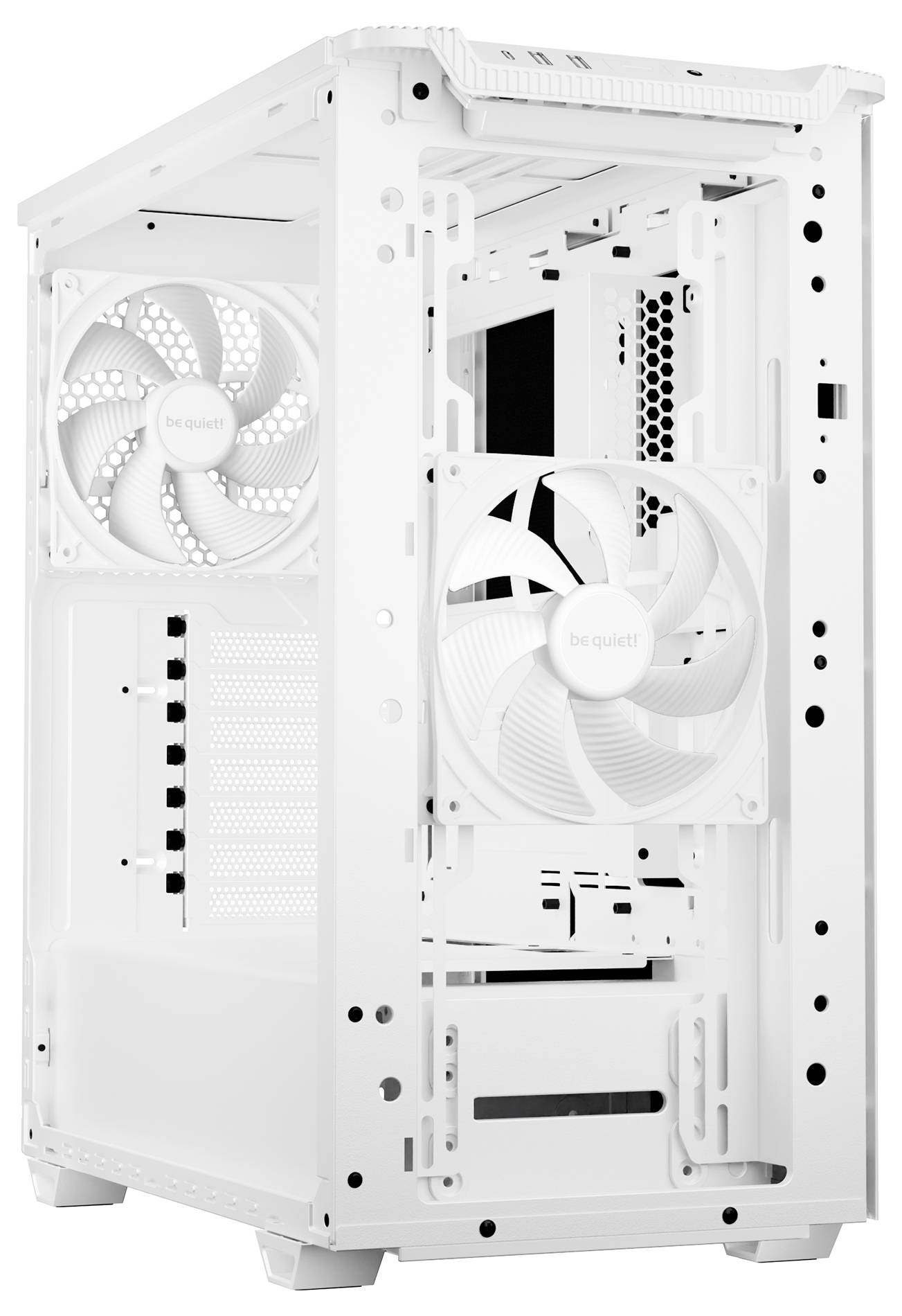 Комп'ютерний корпус BeQuiet PURE BASE 501 Airflow Window White Midi Tower білий