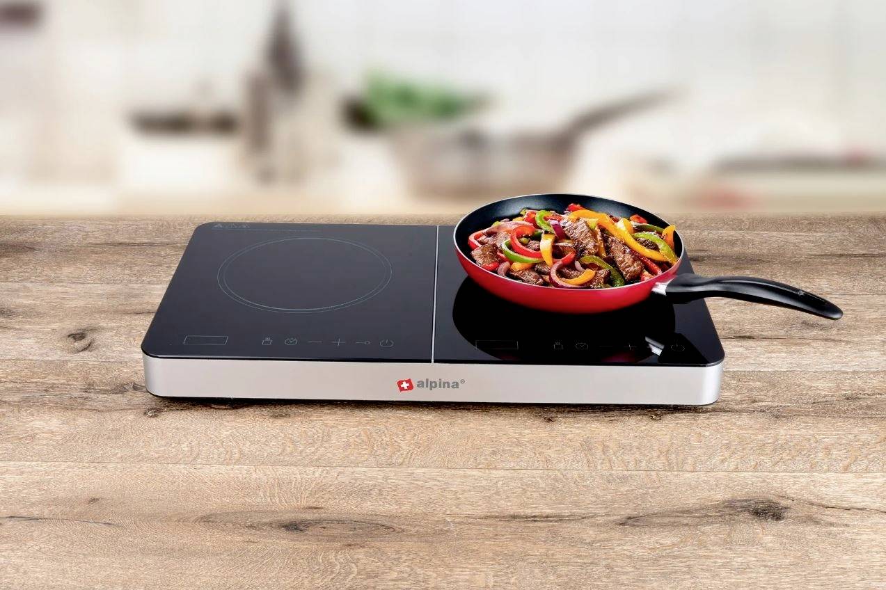 Alpina Швейцарія 871125218303 Індикатор індукційної варильної поверхні, захист від перегріву