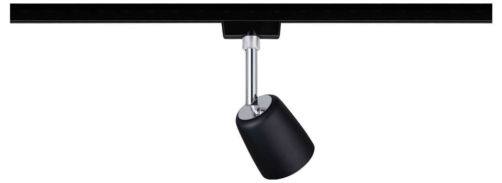 System szynowy, wysokonapięciowy z oświetleniem Paulmann 41303 41303 GU10 10 W LED czarny (matowy), chrom-4