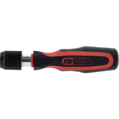 Wkrętak z czarnym i czerwonym uchwytem z napisem 'KS Tools'.