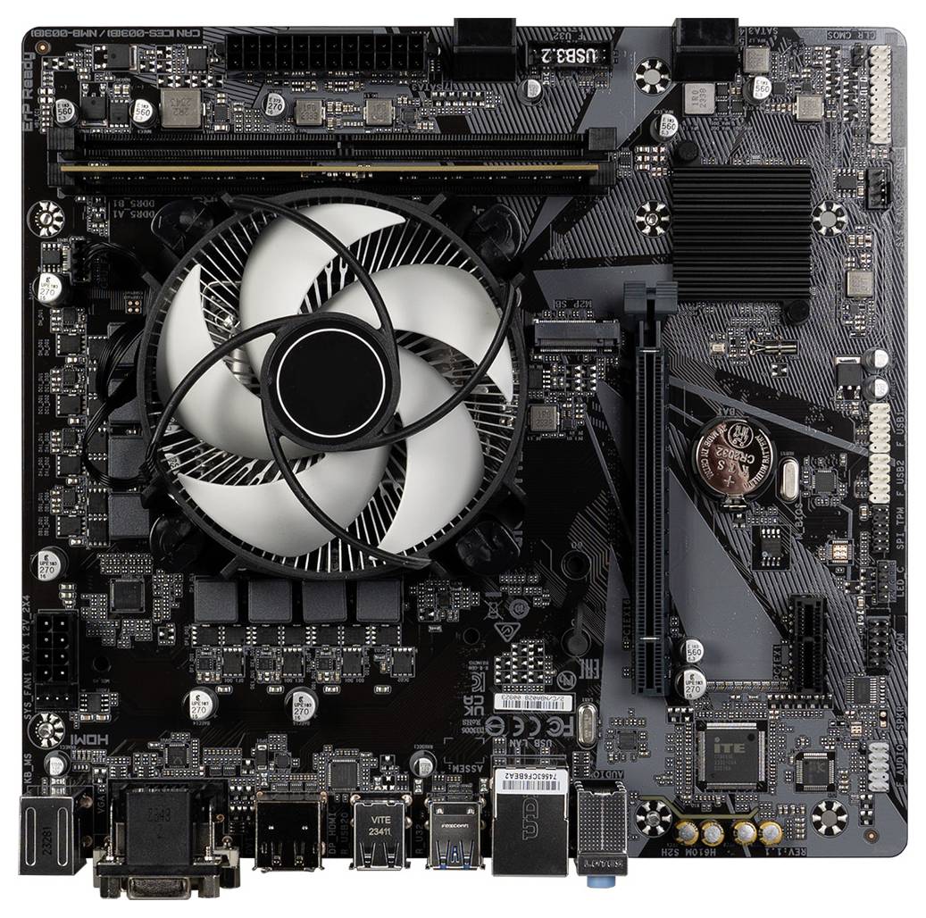 Комплект оновлення Renkforce Intel® Core™ i3 i3-14100 4,7 ГГц 16 ГБ DDR5-RAM Micro-ATX