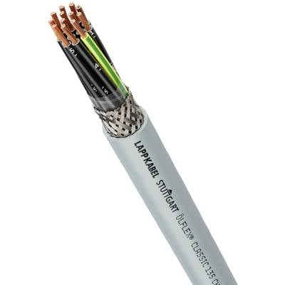 Przecięty kabel ukazuje kilka zestawów przewodów miedzianych, z izolacją w kolorze czarnym i żółtym, oraz zewnętrzną srebrną osłoną.