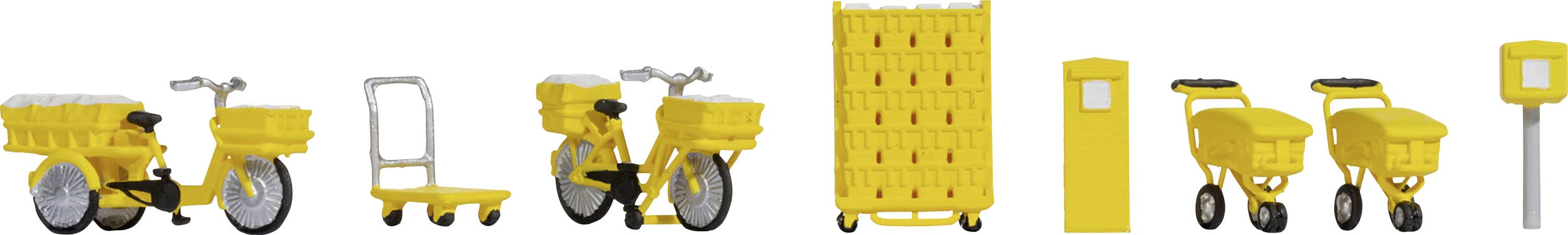 NOCH 14828 Модель, готова до використання з аксесуарами для стовпів H0