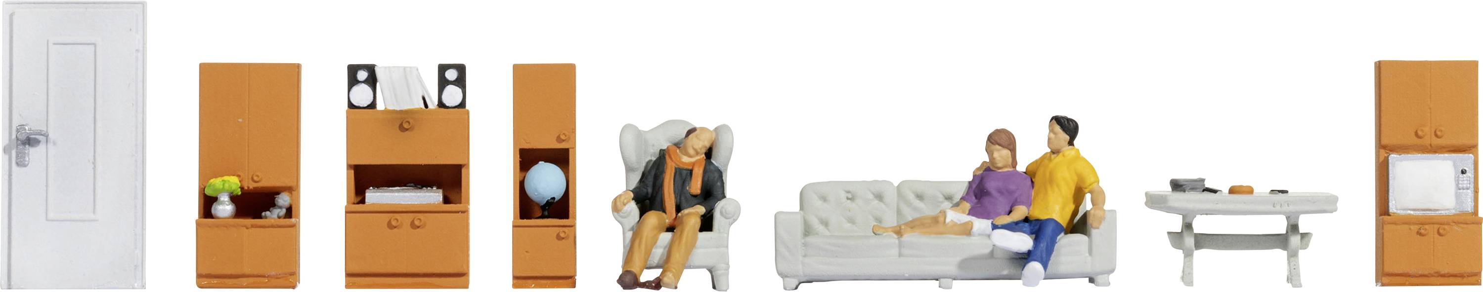 NOCH H0 Тематичний світ вітальні, готова модель