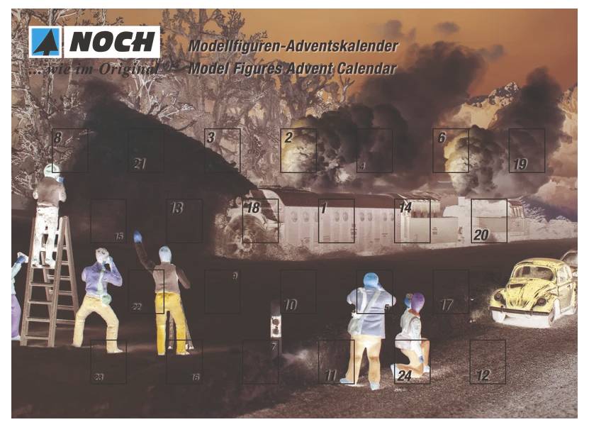 NOCH TT Адвент-календар Модель залізниці Адвент-календар Вікова група від 15 років