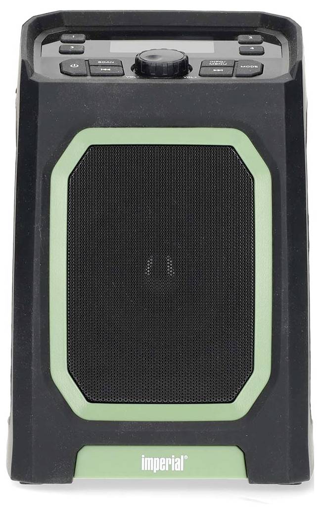 Вуличне радіо Imperial Imperial DABMAN OR 5 mobiles DAB+/FM-Außenradio чорного кольору