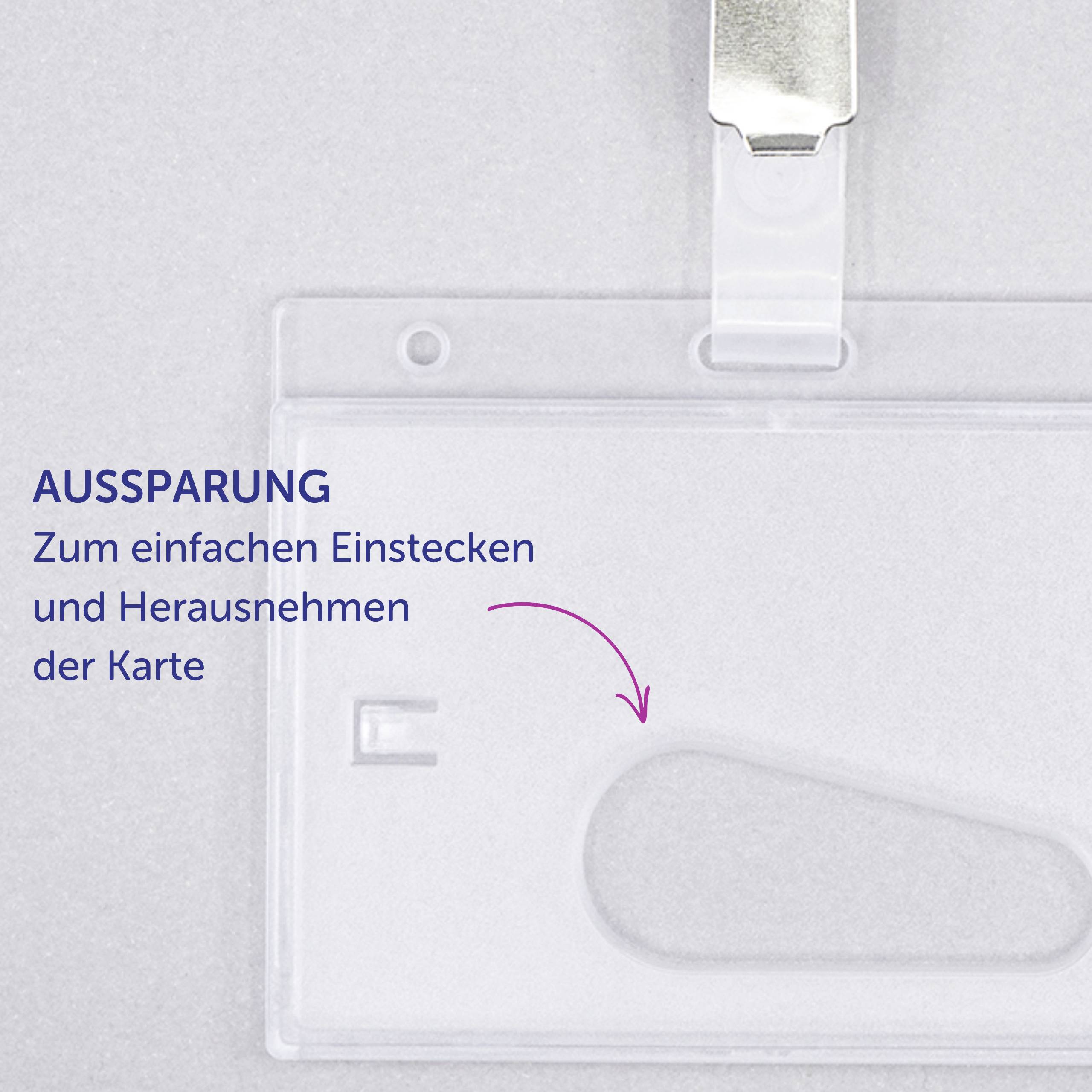 Avery-Zweckform 4826 Etui na identyfikator (S x W) 85 mm x 54 mm 25 szt.-6