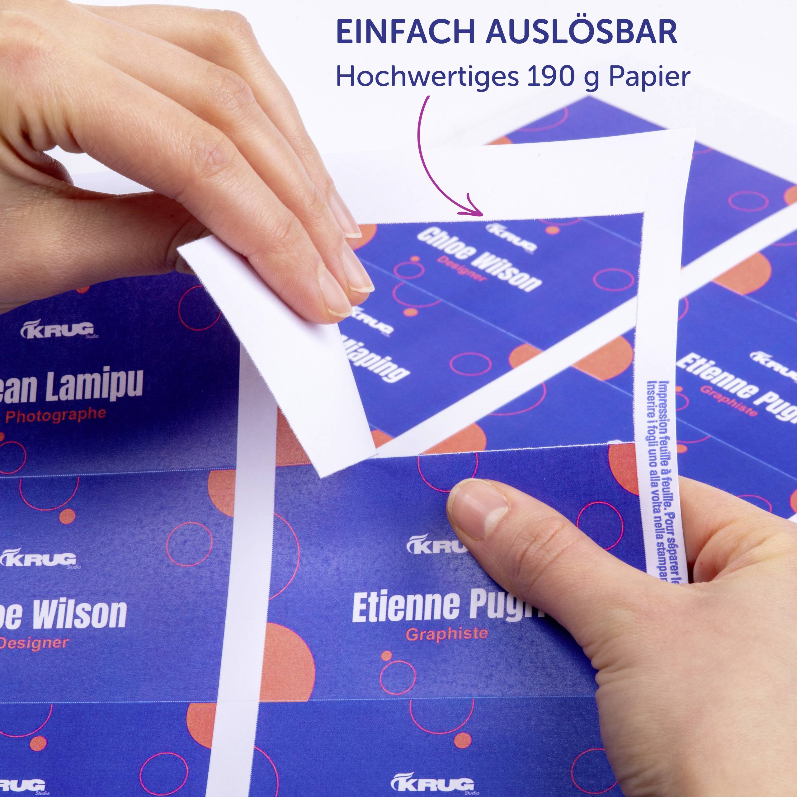 Avery-Zweckform L4728-20 Wkładka etykiety 90 mm x 60 mm biały-8