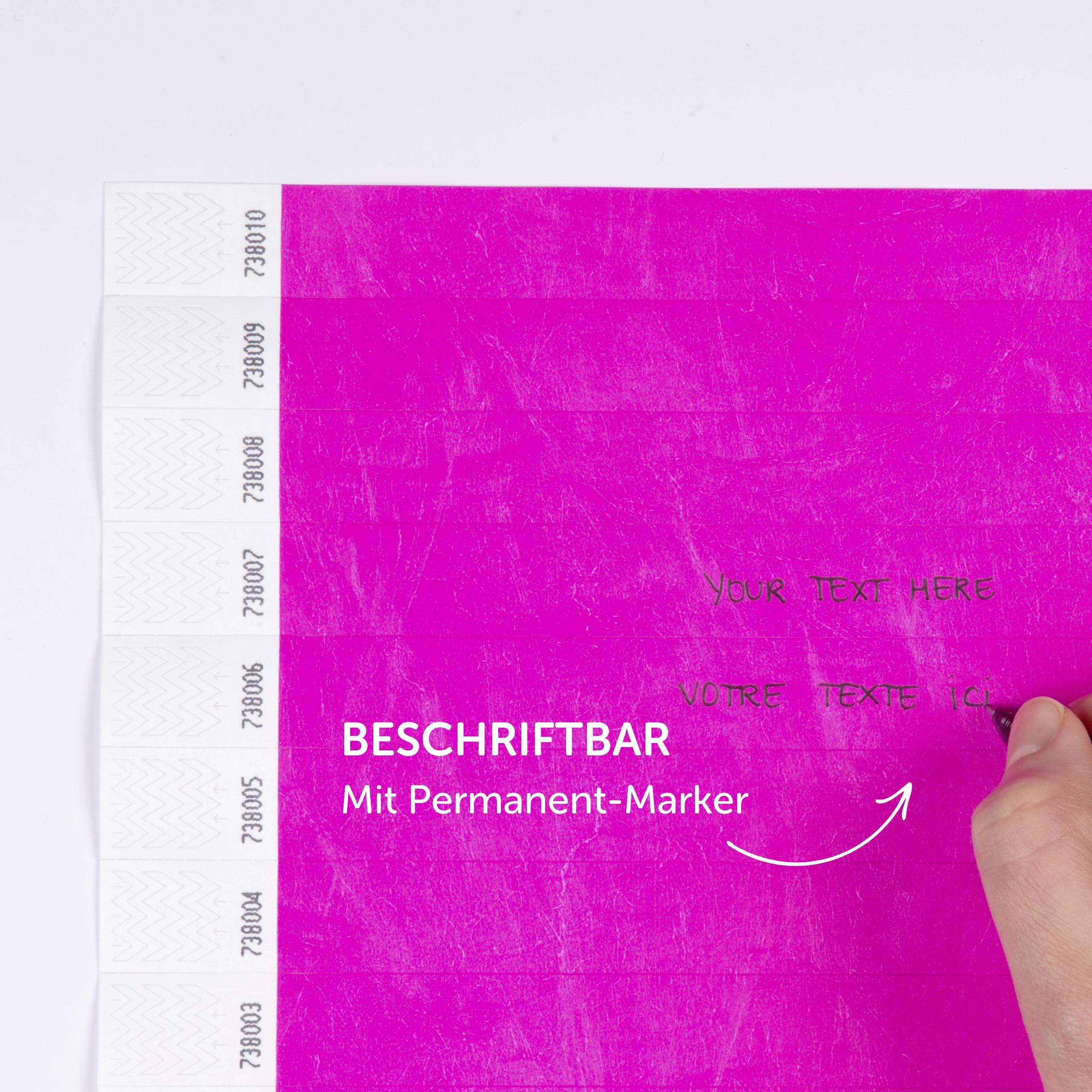 Avery-Zweckform TYVPK-50 opaska wejściowa (D x S) 256 mm x 19 mm Pasek przylepny 500 szt.-8