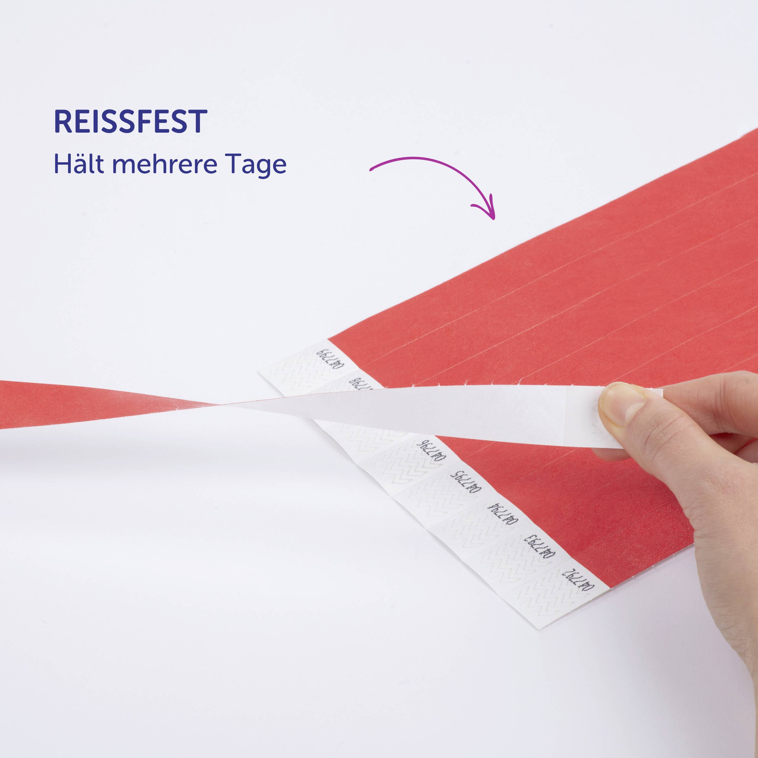 Avery-Zweckform TYVRD-50 opaska wejściowa (D x S) 256 mm x 19 mm Pasek przylepny 500 szt.-11