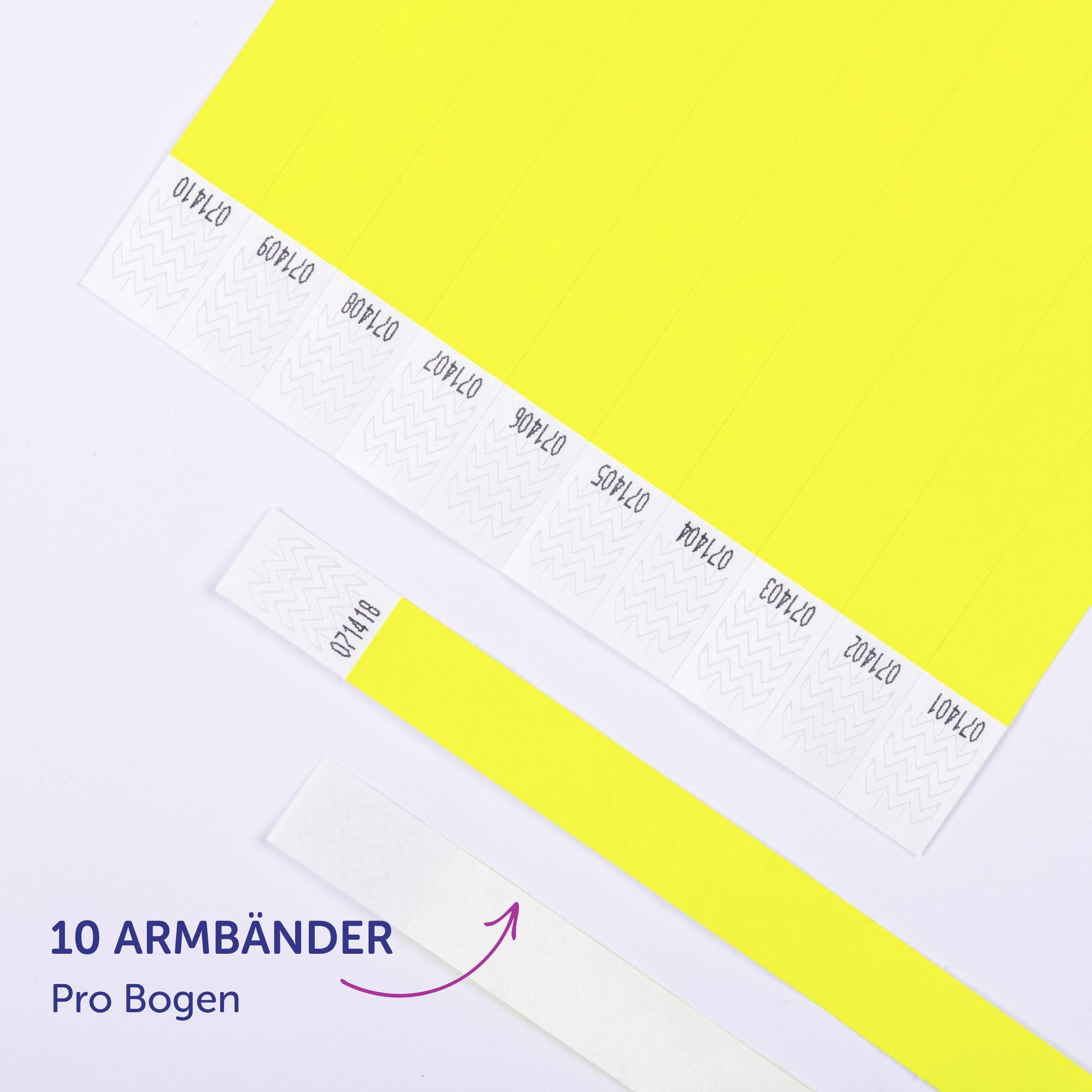 Avery-Zweckform TYVYW-50 opaska wejściowa (D x S) 256 mm x 19 mm Pasek przylepny 500 szt.-7