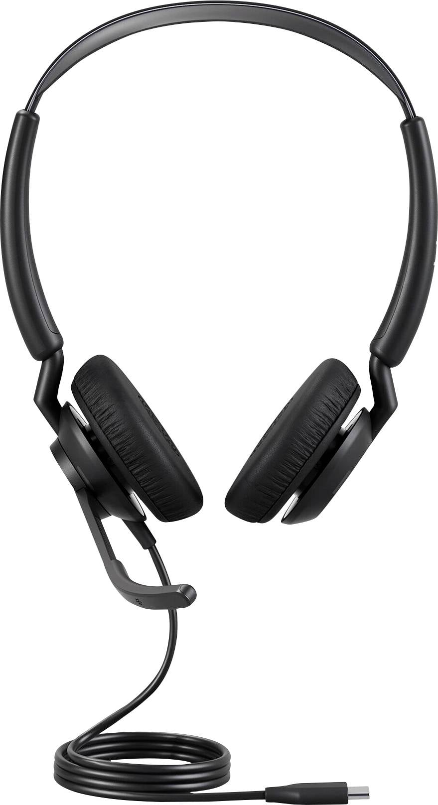 Навушники Jabra Engage 50 II, стереокабель, чорний, з шумопоглинанням, мікрофоном, гарнітура з шумопоглинанням, регулюванням гучно