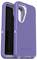 Fioletowe etui ochronne na smartfona o wzmocnionej konstrukcji przeciwupadkowej i antypoślizgowych krawędziach.