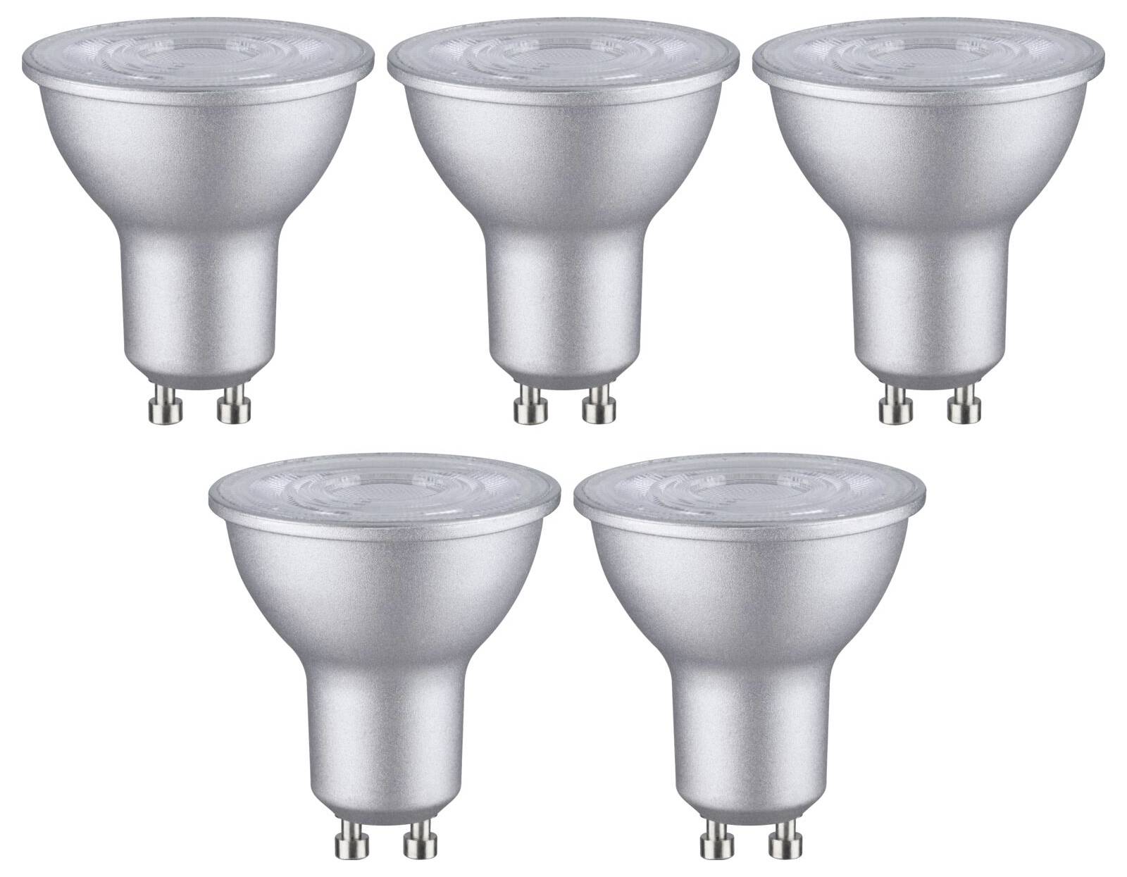 Світлодіодна лампа Paulmann 29235 GU10 4,9 Вт 460 лм теплий білий 5 шт.