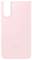 Silikonowe etui na telefon w kolorze różowym, dopasowane do smartfonów Samsung. Minimalistyczny design z dyskretnym logo marki.