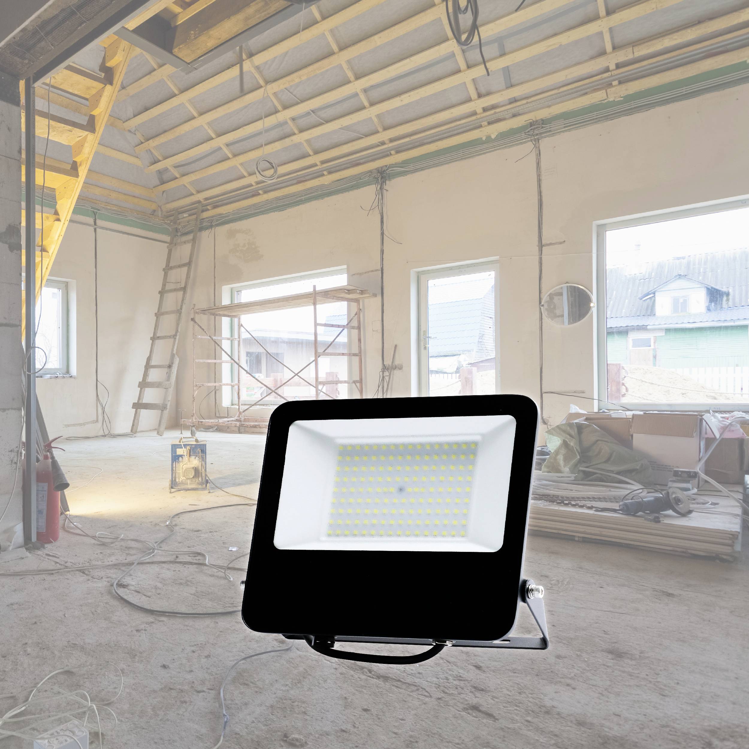 Müller-Licht Chicago 21600066 Вуличний світлодіодний прожектор 100 Вт колір світлодіода: білий